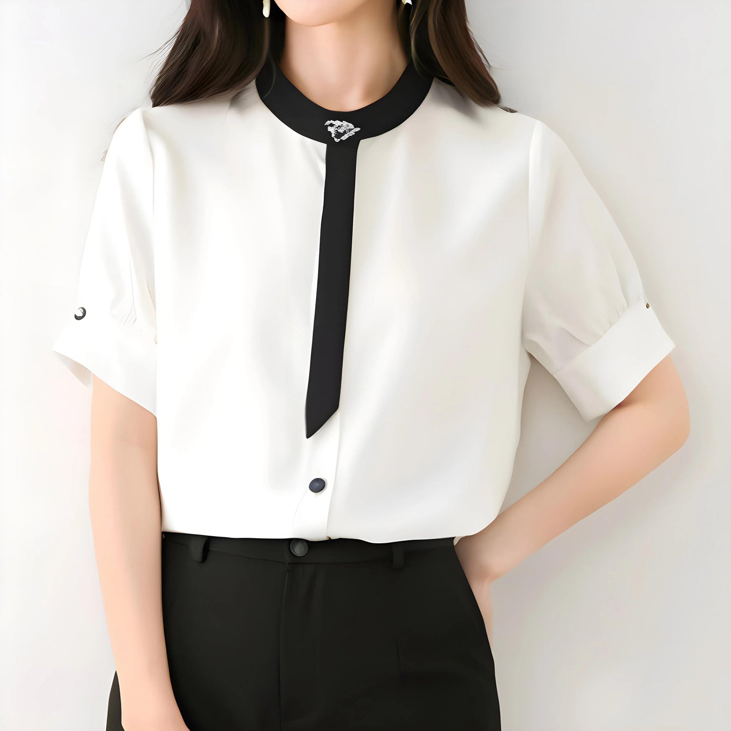 Livia Grace Trim Blouse