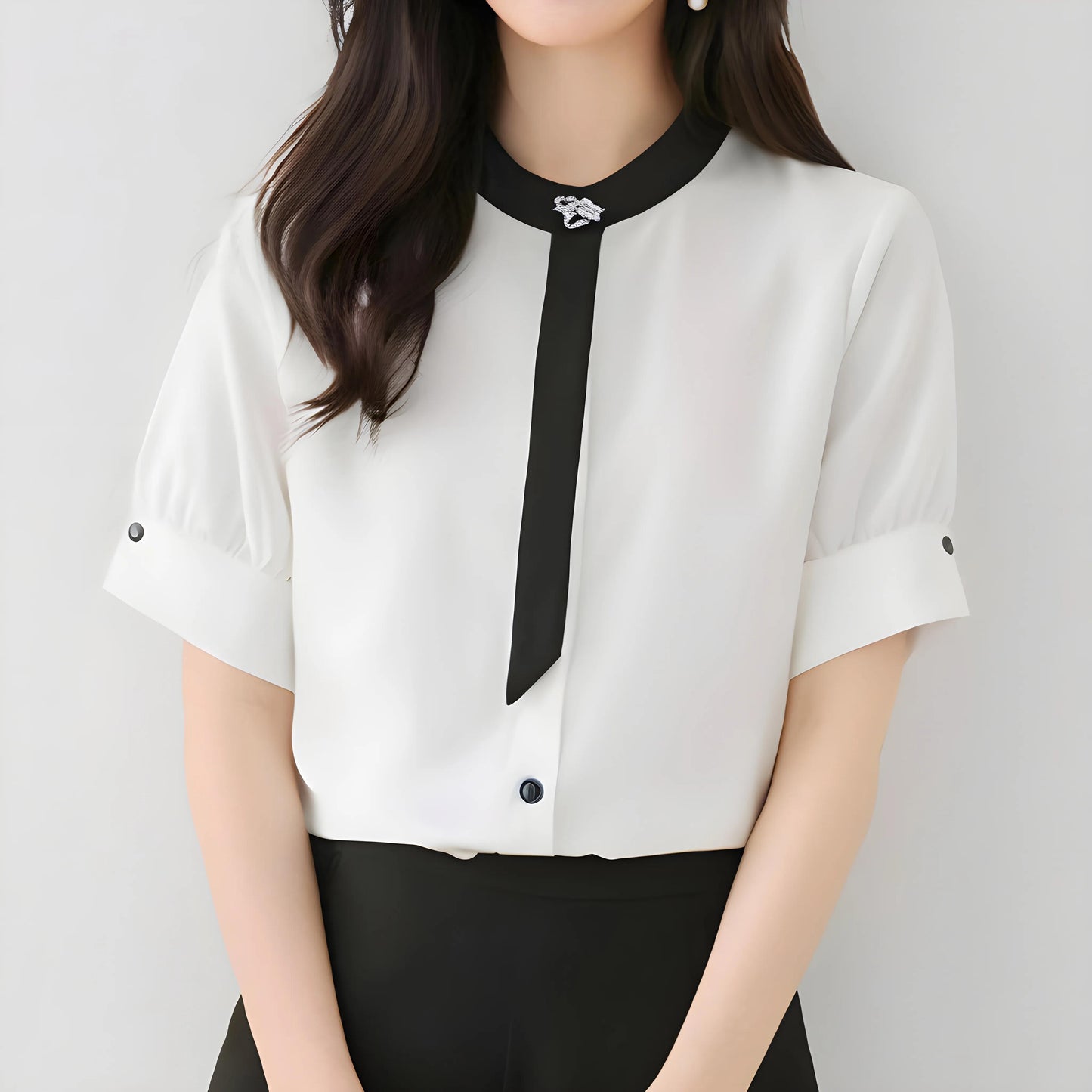 Livia Grace Trim Blouse