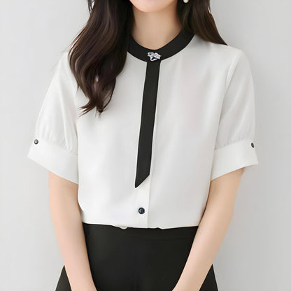 Livia Grace Trim Blouse