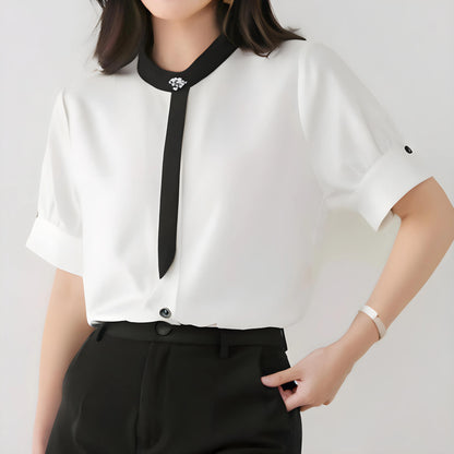 Livia Grace Trim Blouse