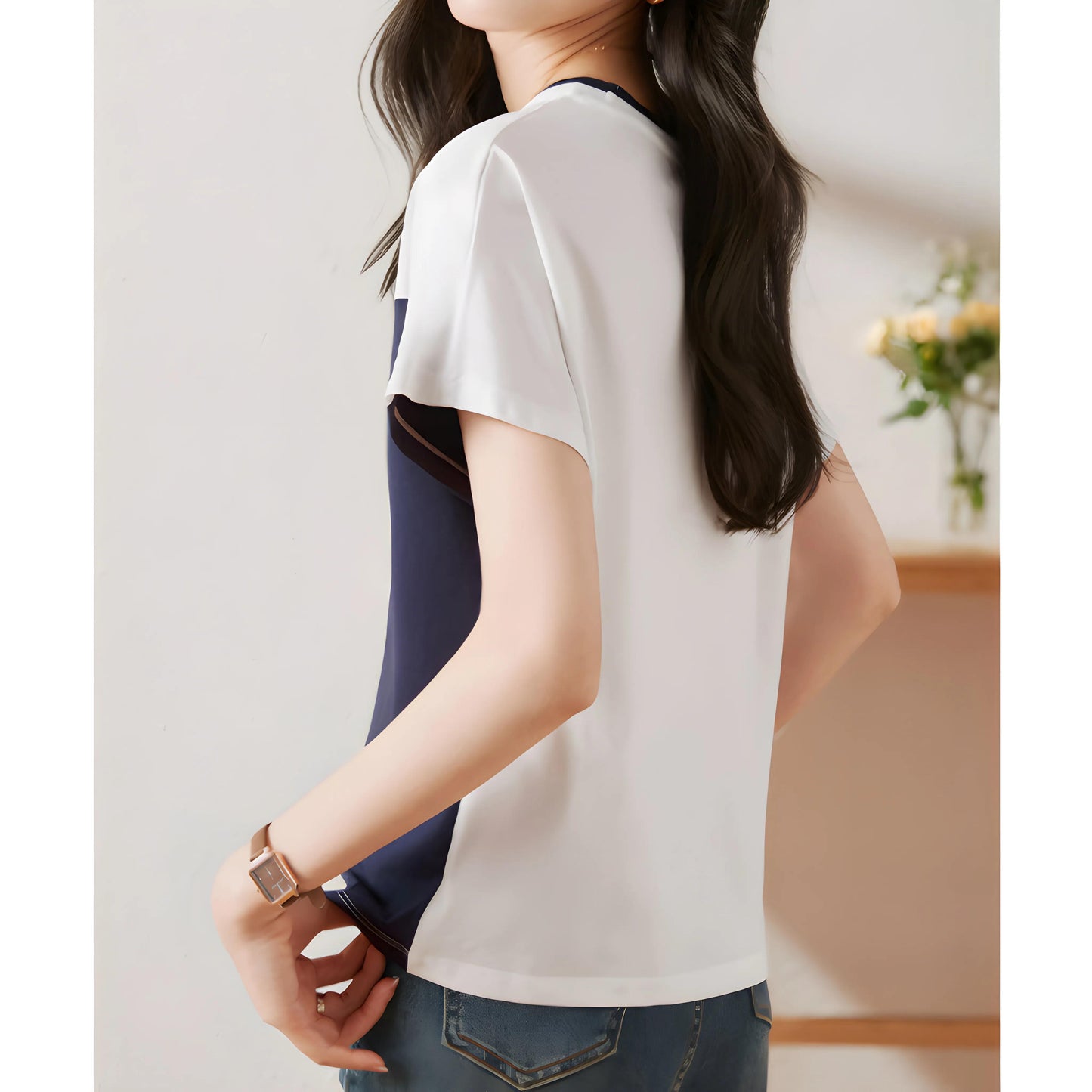 Mira Block Tone T-Shirt