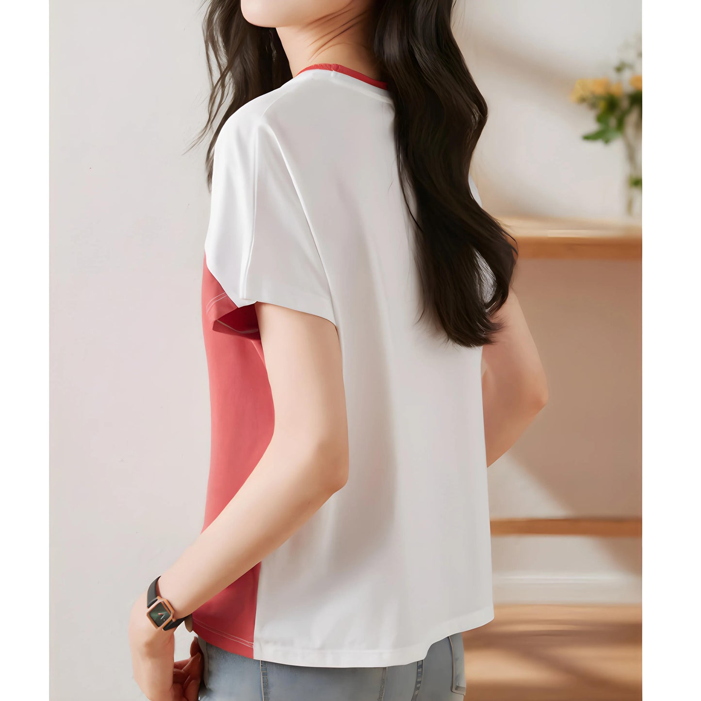 Mira Block Tone T-Shirt