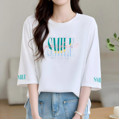 Liora Pastel Lettering T-Shirt