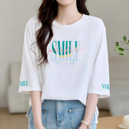 Liora Pastel Lettering T-Shirt