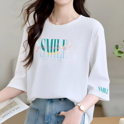 Liora Pastel Lettering T-Shirt