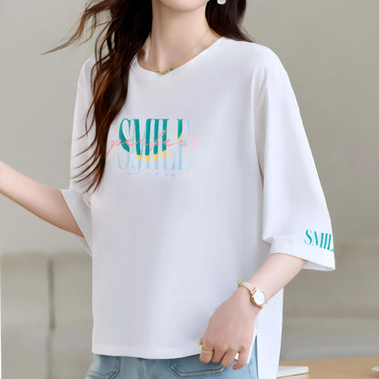 Liora Pastel Lettering T-Shirt