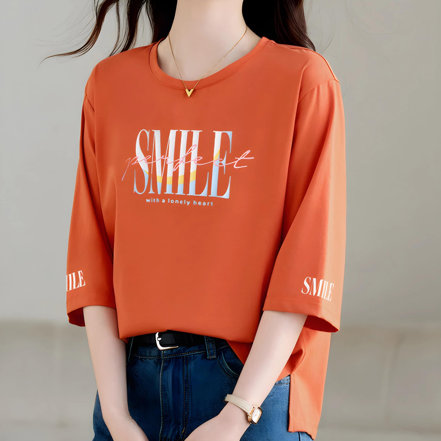 Liora Pastel Lettering T-Shirt