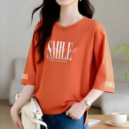 Liora Pastel Lettering T-Shirt