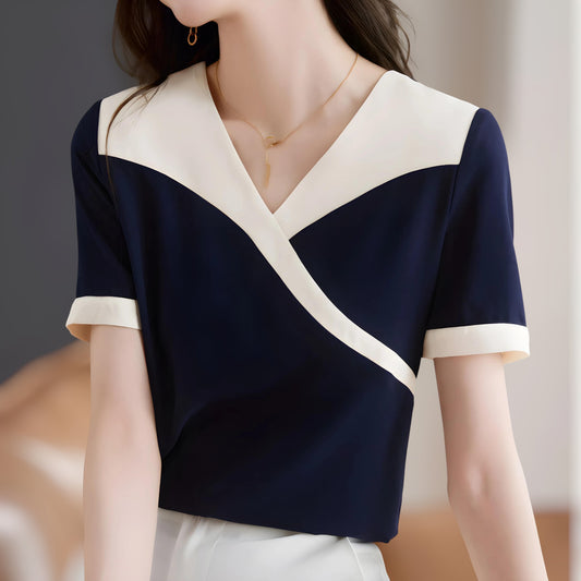 Marin Fold Trim T-Shirt