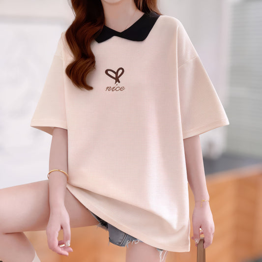 Lilou Heart Collar T-Shirt