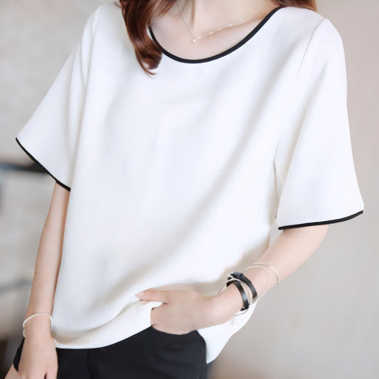 Nora Trim Soft Drape T-Shirt