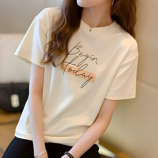 Vera Calm Script T-Shirt