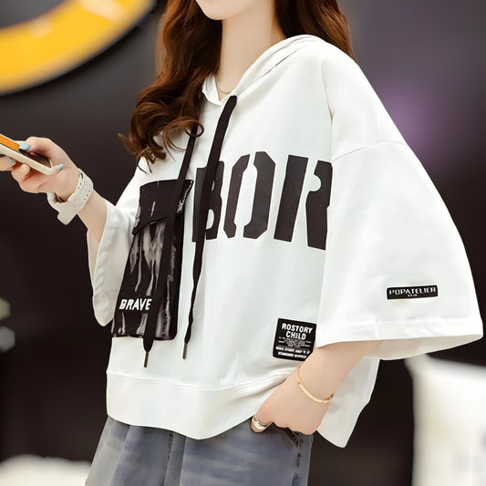 Brava Bold Pocket Hoodie T-Shirt