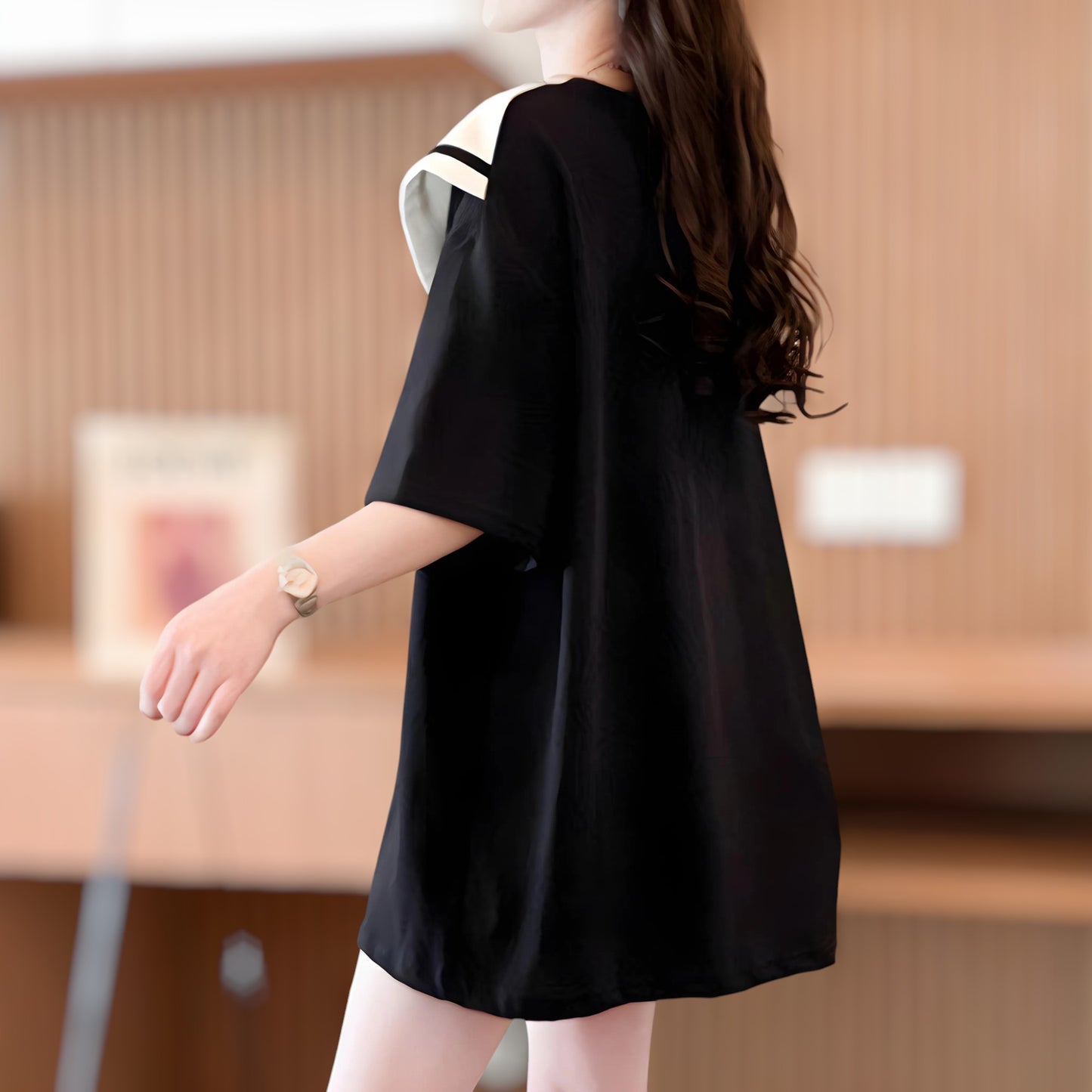Sailor Bow Soft Cotton T-Shirt