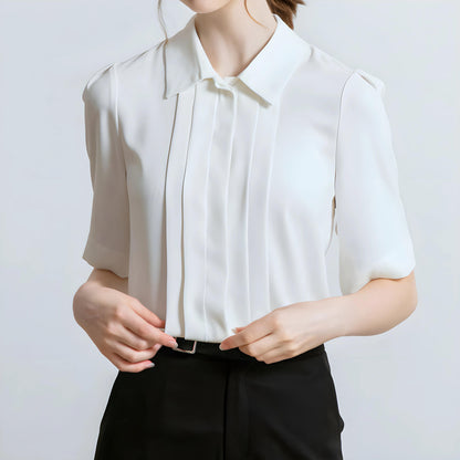 Lina Pleat Line Shirt