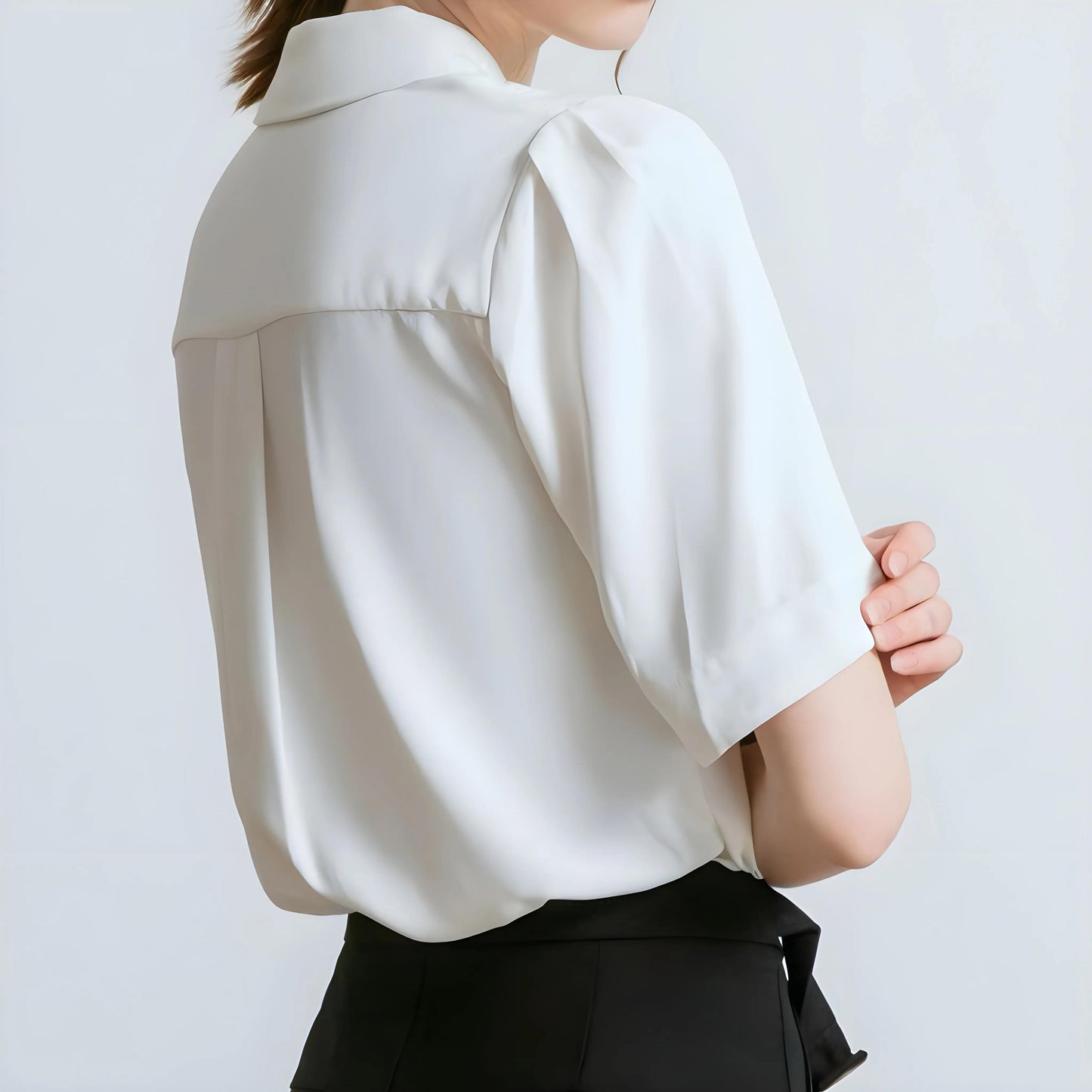 Lina Pleat Line Shirt