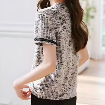 Clarisse Soft Texture Knit Top