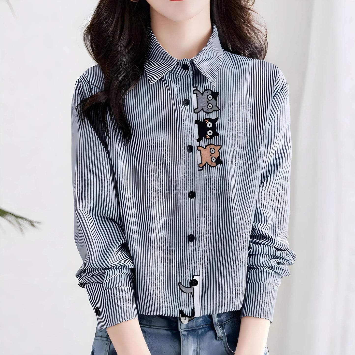 Mira Playful Stripe Shirt