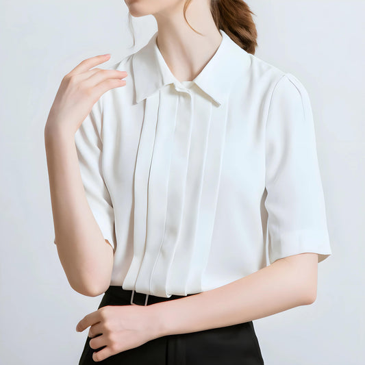 Lina Pleat Line Shirt