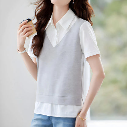 Meline Soft Layered Shirt