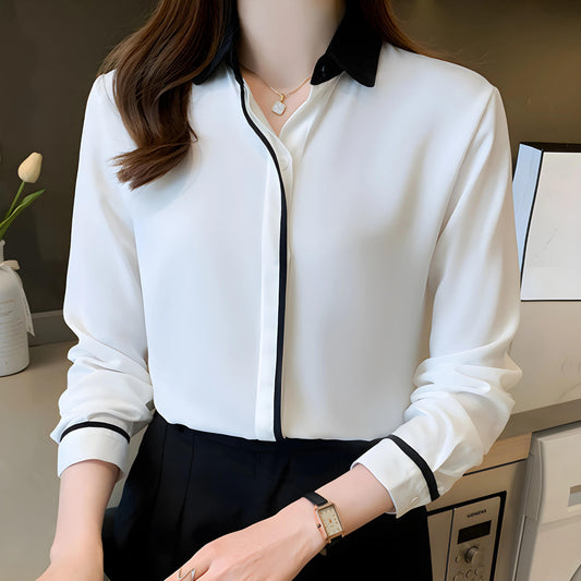 Lina Soft Trim Blouse