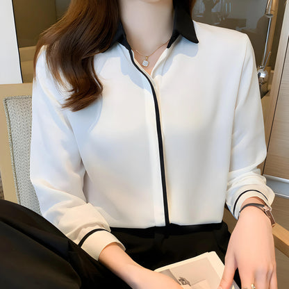 Lina Soft Trim Blouse