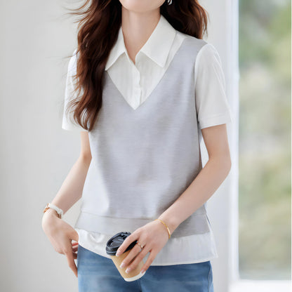 Meline Soft Layered Shirt