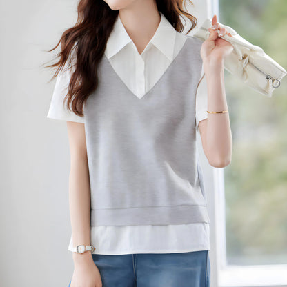 Meline Soft Layered Shirt