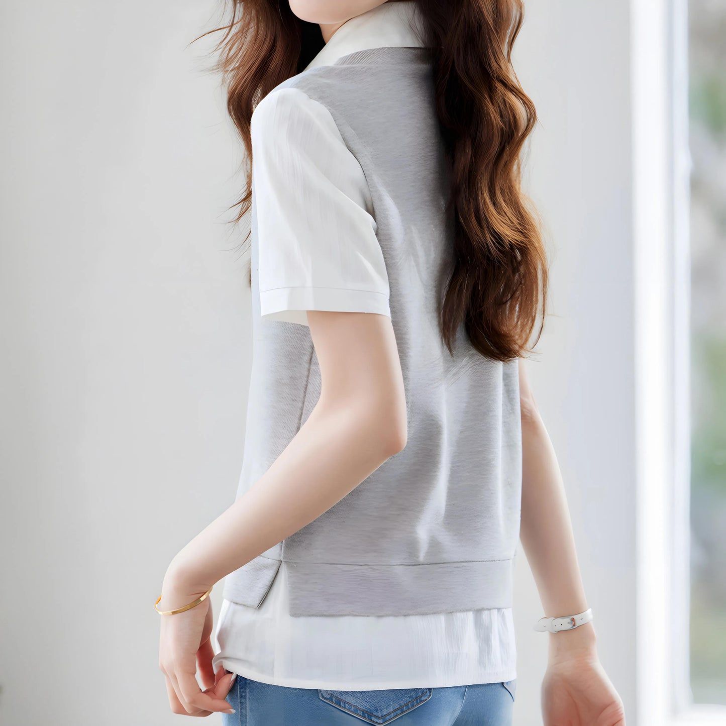 Meline Soft Layered Shirt
