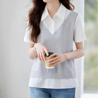 Meline Soft Layered Shirt