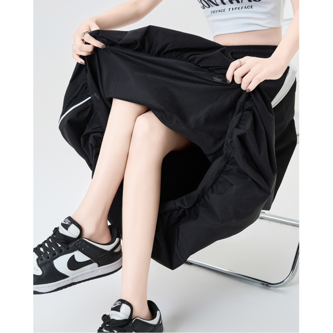 Dara Drawcord Bubble Skirt