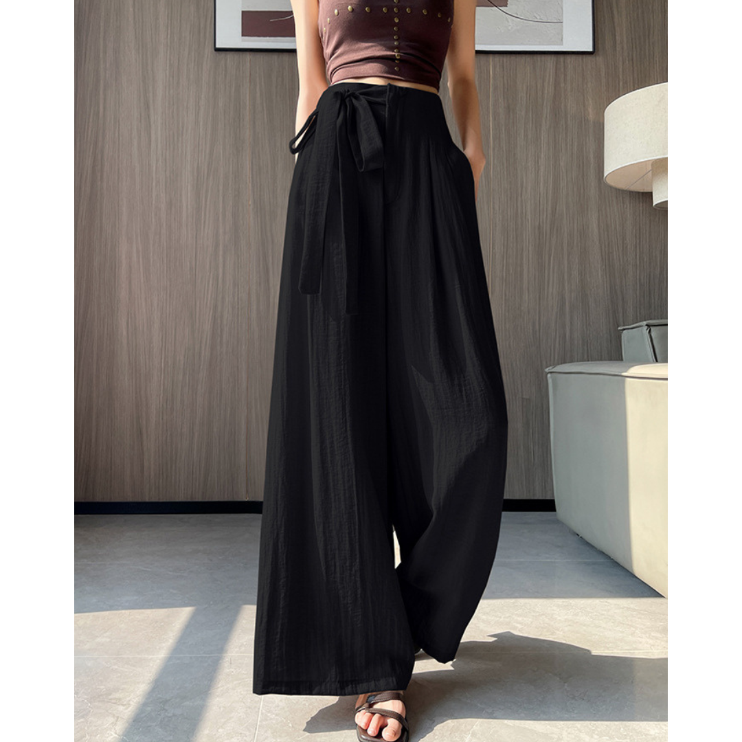 Lora Drift Waist Tie Trousers