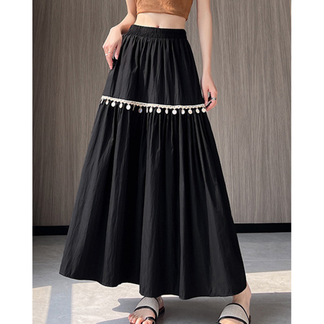 Solena Shell Trim Skirt