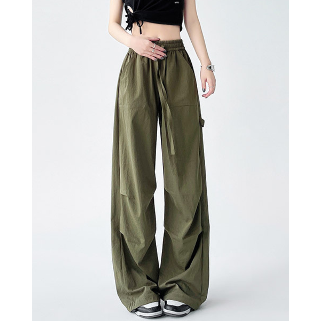 Mira Ease Drawstring Cargo Pants