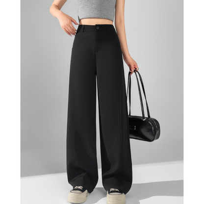 Isla Curve Stitch Wide Trousers