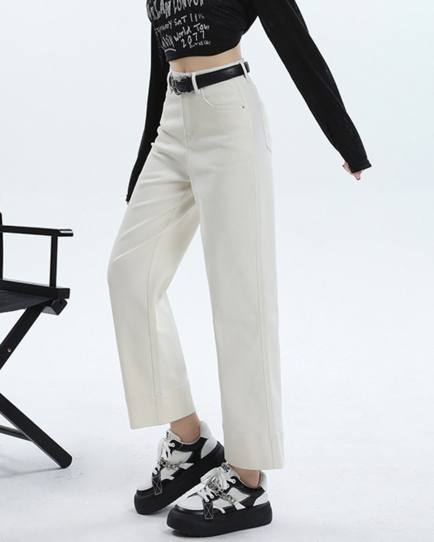 Liora Cuff Straight Denim