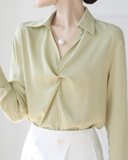 Elise Flow Light Drape Blouse