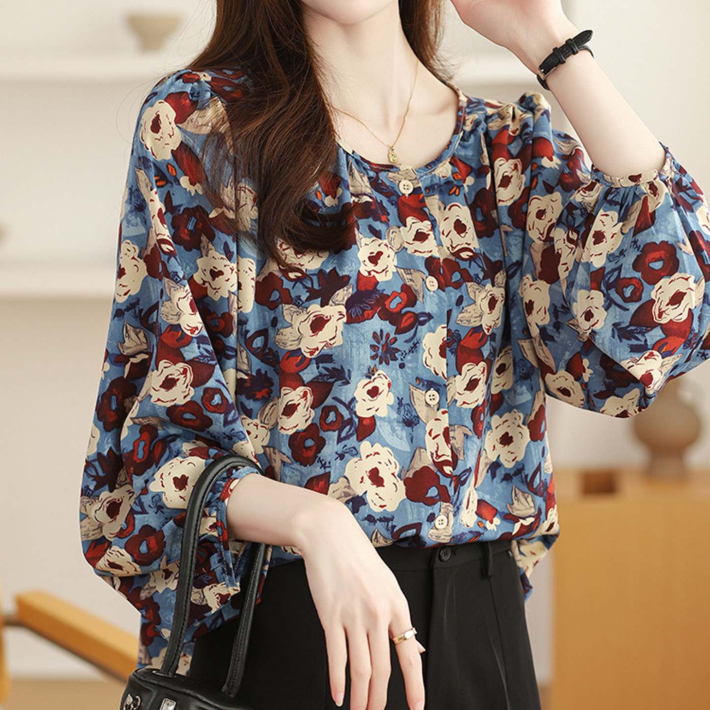 Aria Ease Sketch Blouse