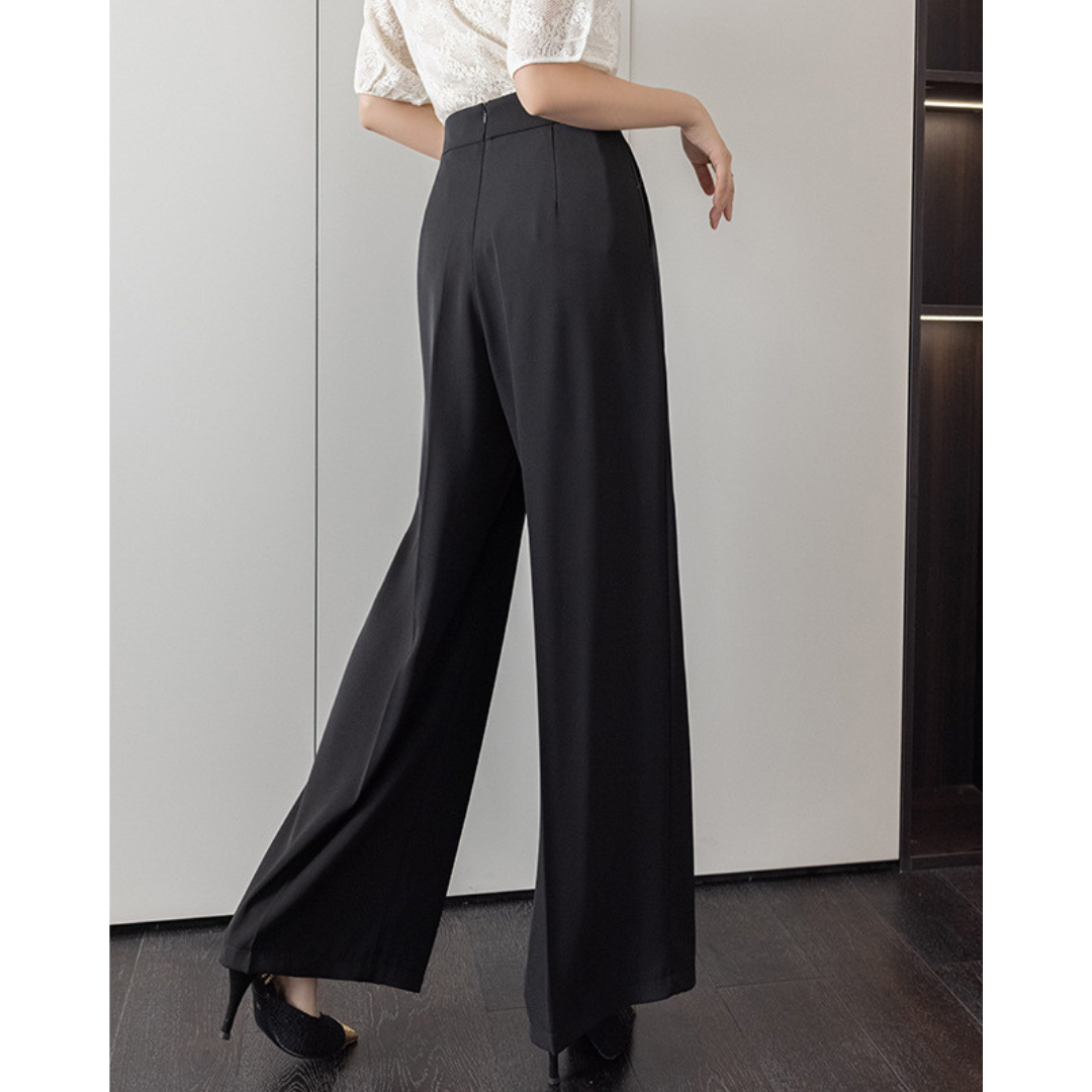 Lyra Gold Fold Trousers