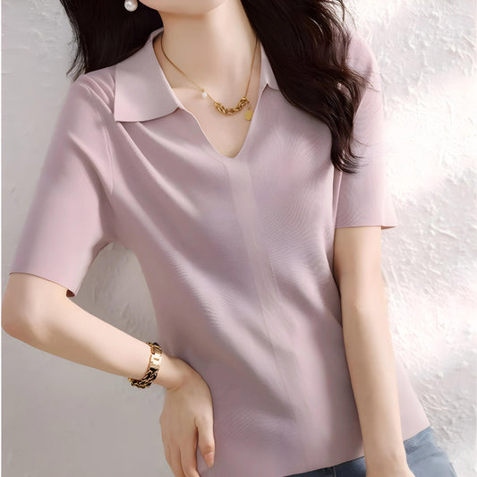 Odessa Wave Collar T-shirt