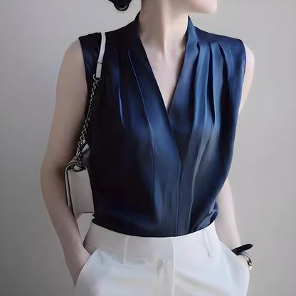 Amora Flow Acetate Blouse