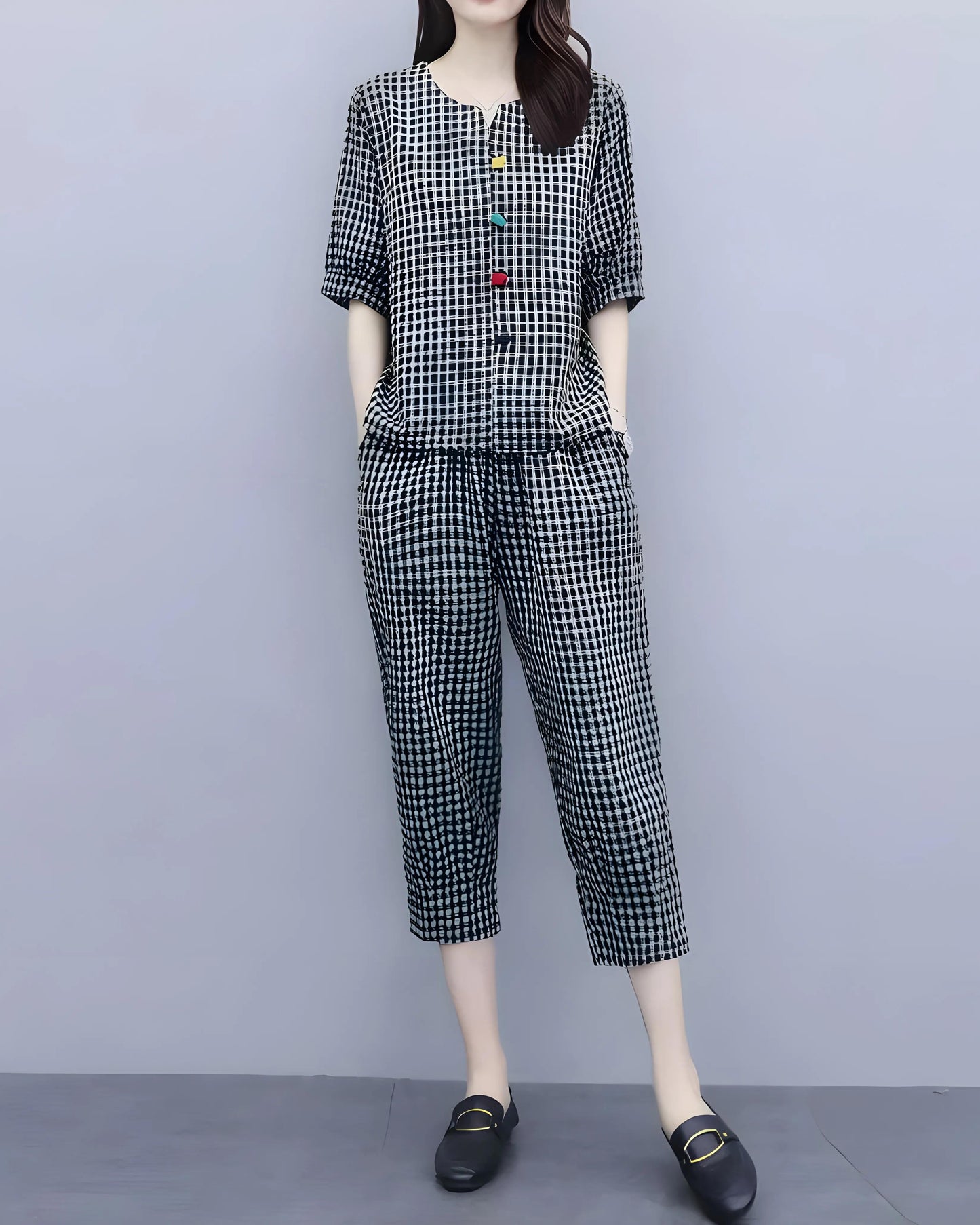 Mira Stripe Soft Cuff Set