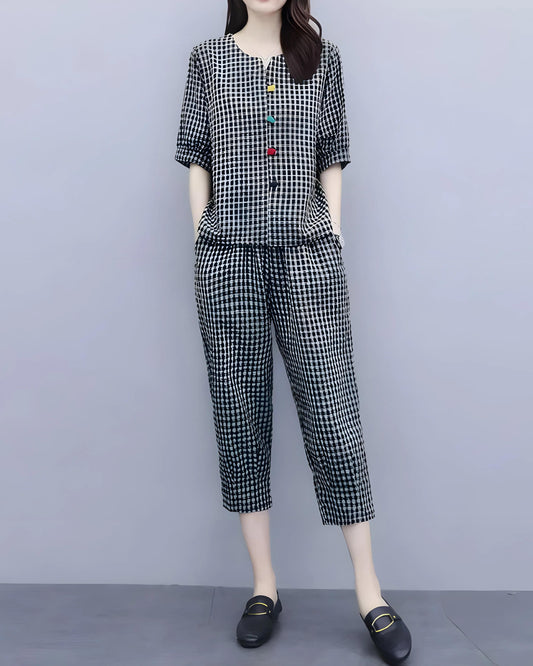 Mira Stripe Soft Cuff Set