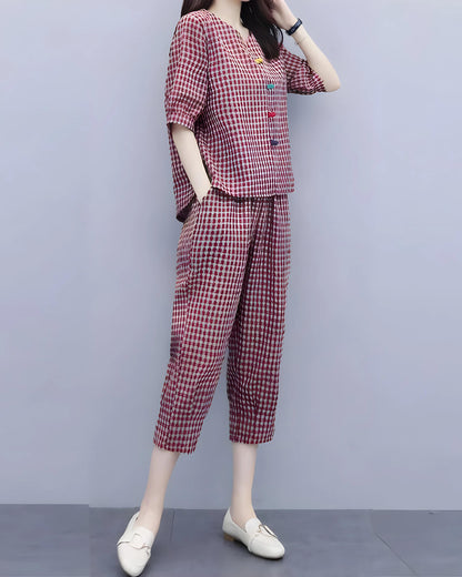 Mira Stripe Soft Cuff Set