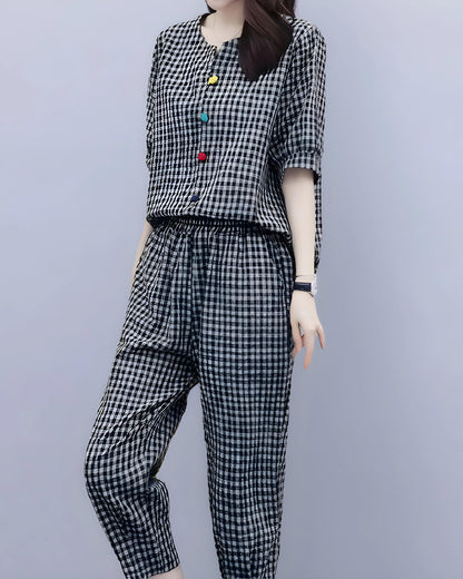 Mira Stripe Soft Cuff Set