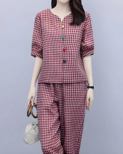 Mira Stripe Soft Cuff Set