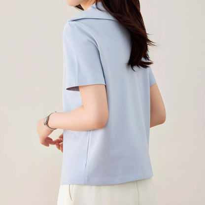 Clair Sail Collar T-Shirt