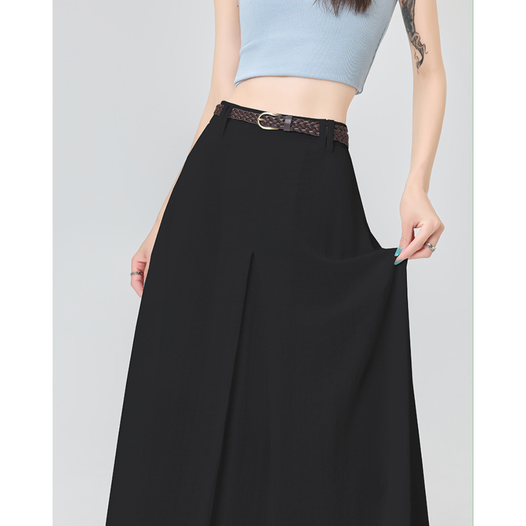 Rue Soft Pleat Maxi Skirt