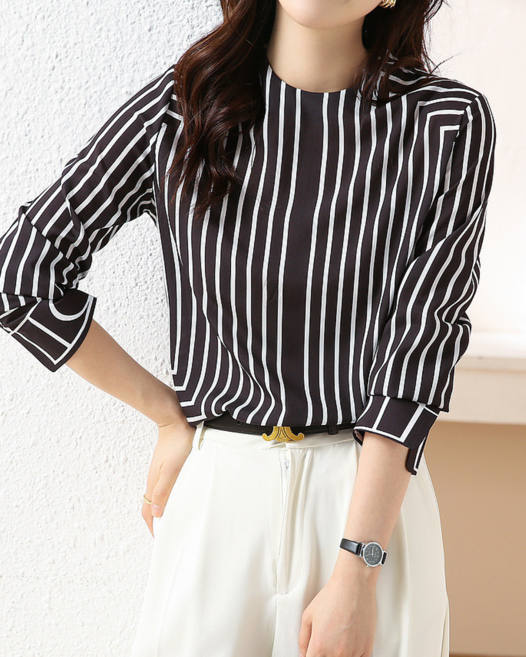 Linea Ease Stripe Shirt