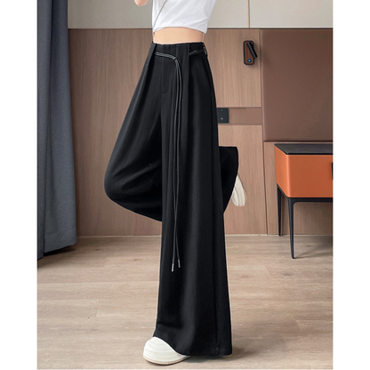 Alba Tie Wide Flax Pants